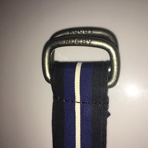 Rugby by Ralph Lauren striped nylon belt